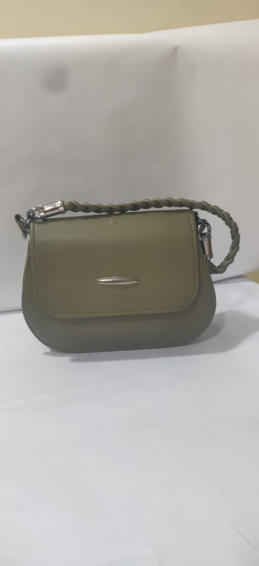 Olive Luxe Chain Sling Bag
